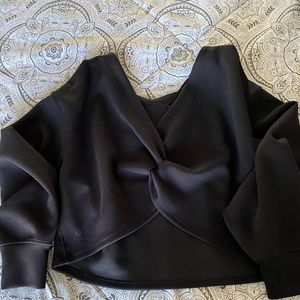 Lululemon twisted back pullover
